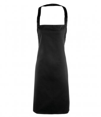 Craft Apron 2 Black full bib apron
