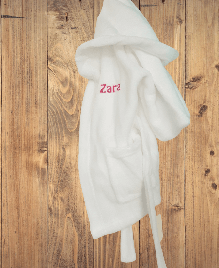 Personalised Dressing Gown 2 personalised childs dressing gown