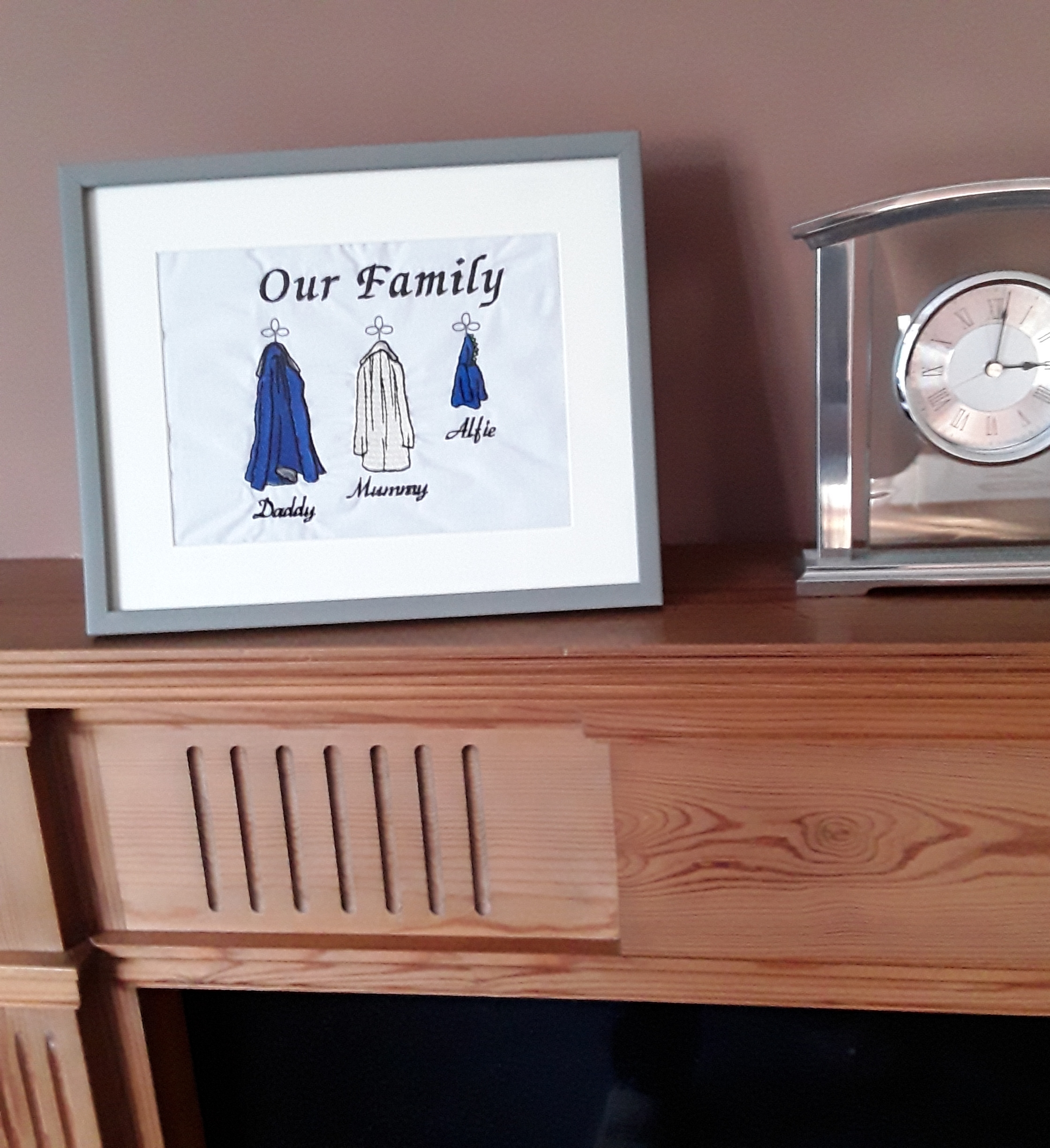 Personalised Family Coat Framed Gift 8 Personalised Family Coat Framed Gift - Image 8