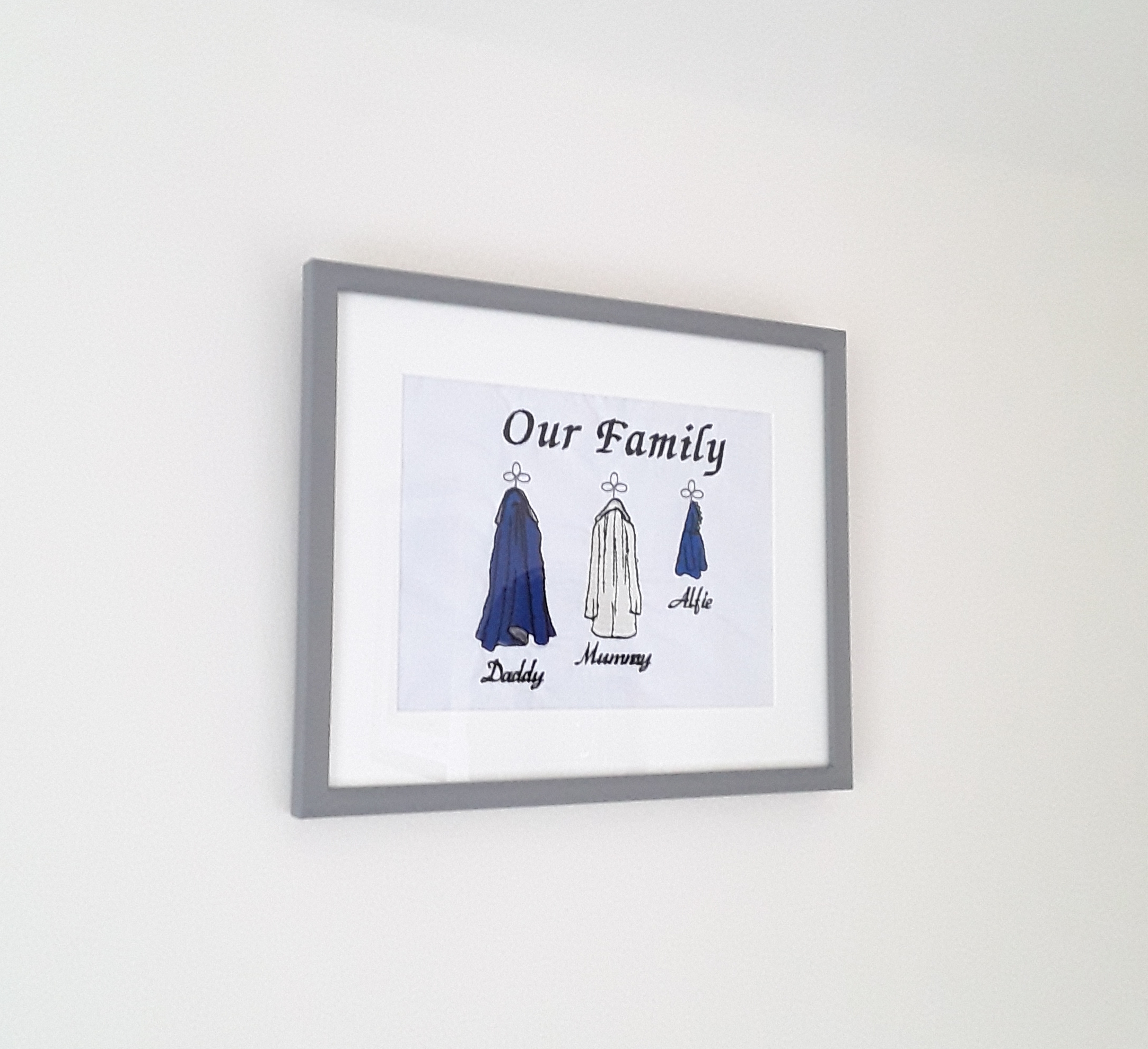 Personalised Family Coat Framed Gift 5 Personalised Family Coat Framed Gift - Image 5