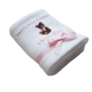 Personalised Teddy Blanket 3 Personalised Teddy Blanket - Image 3
