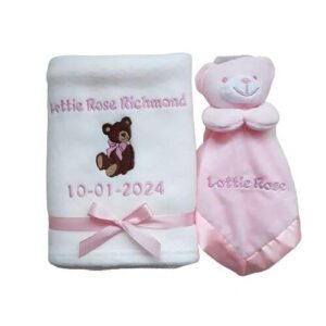 Baby Blanket and Comforter Gift Set