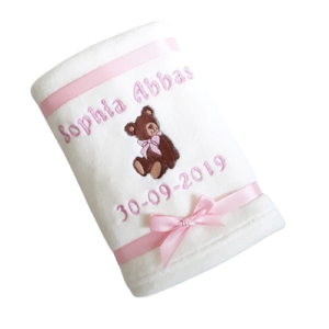 Personalised Teddy Blanket 6 Personalised Teddy Blanket - Image 6