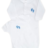 Blue Footprints Baby Gift Set