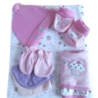 Cupcake Baby Gift Set