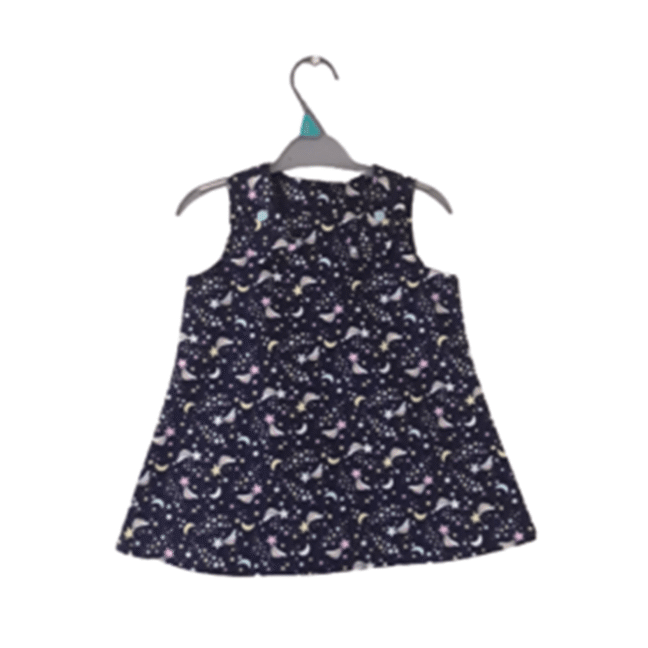 Star Pinafore Dress