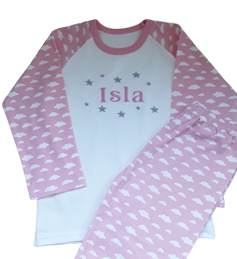 Personalised Kids Pyjamas 2 personalised pyjamas