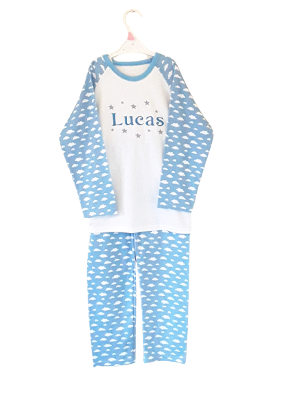 Personalised Kids Pyjamas 3 personalised pyjamas