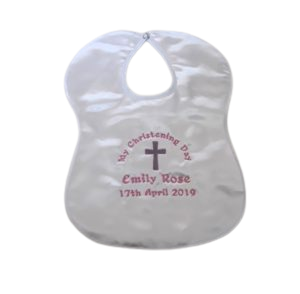Christening Bib 1 Christening Bib