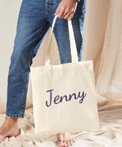 Personalised Tote Bag 1 Personalised Tote Bags