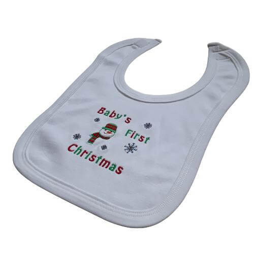 First Christmas Bib 5 First Christmas Bib - Image 5