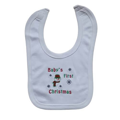 First Christmas Bib 4 First Christmas Bib - Image 4