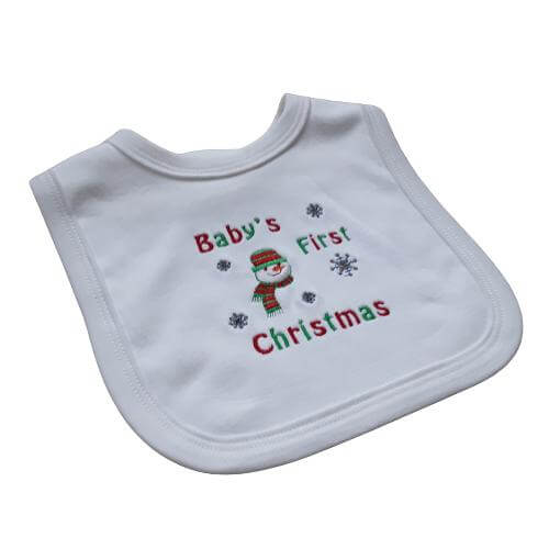 First Christmas Bib 3 First Christmas Bib - Image 3