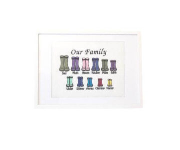 Personalised Family Wellies Gift 4 Personalised Family Wellies Gift - Image 4