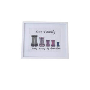 Personalised Family Wellies Gift 2 Personalised Family Wellies Gift - Image 2