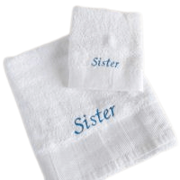Personalised Towel Set 1 Personalised Towel Set