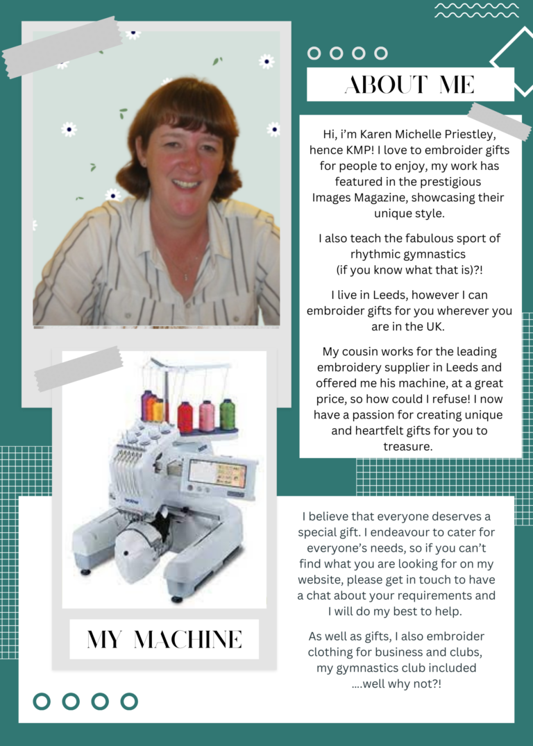 KMP Personalised Gifts -About