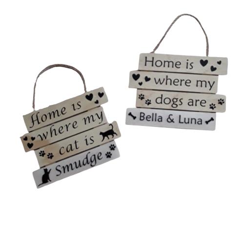 Personalised Pet Wall Hanging 1 Personalised Pet Wall Hanging