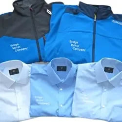 Workwear 2 Embroidered work shirts and jackets